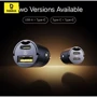 Зарядное устройство Baseus Car Charger 2хUSB-C Tiny Star 30W Black (C00035001121-03): Сила тока 2.4А и более