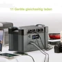 Акумулятор портативний ALLPOWERS AP-SS-009 - 405405mAh3.7V(1500WH): Роз'єми для підзарядки Заряджання від сонячної панелі, Заряджання від мережі, Заряджання від автомобіля