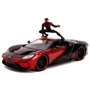 Машина Jada Spider-Man Форд GT 2017 металлический с фигуркой Майлза Моралеса 1:24 (253225008)