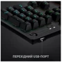 Клавіатура Logitech G512 Lightsync RGB Mechanical GX Blue USB UA Carbon (920-008946): Тип клавіш механический
