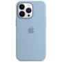 Чехол для iPhone Apple Silicone Case with MagSafe Blue Fog (MN653) for iPhone 13 Pro: Цвет голубой