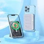 Внешний аккумулятор Hoco Power Bank 10000mAh Q10A MagSafe 20W White: Выходное напряжение, В 5