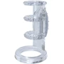 Насадка на член Chisa Get Lock Vibrating Cock Cage Clear