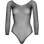 Боди Leg Avenue Crystalized fishnet bodysuit Black One Size