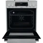 Плита комбинированная Gorenje KS635X: Управление механическое, сенсорное