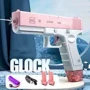 Водяной пистолет Water Gun Glock pink