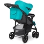 Прогулянкова коляска Lionelo Emma Plus Vivid Turquoise бірюзова (LO-EMMA PLUS VIVID TURQUOISE): Ширина шасі 53 см
