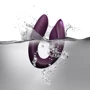 Вибратор для оргазма без рук Rocks Off Rock Chick Diva Purple, пульт ДУ