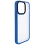 Чохол для iPhone Mobile Case TPU+PC Metal Buttons Light Blue для iPhone 14 Plus: Матеріали поликарбонат и полиуретан