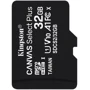 Kingston 32GB microSDHC UHS-I U1 V10 A1 Canvas Select Plus (SDCS2/32GBSP)(Карти пам'яті)(78558089)