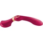 Вибромассажер Shunga Zoa Raspberry, двусторонний