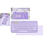 Клавіатура Logitech K380 Multi-Device Bluetooth Lavender Lemonade (920-011166): Додатково без цифрового блока