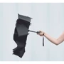 Зонт автомат Xiaomi RunMi Fully Automatic Rreverse Black (90COTNT1807U-BK00-OS): Тип ручки Прямая