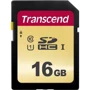 Карта памяти Transcend 16GB SDHC Class 10 UHS-I U1 (TS16GSDC500S)