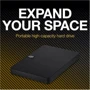 Внешний жесткий диск Seagate Expansion portable 1TB (STKM1000400): Размеры, мм 115x80x13