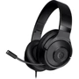 Наушники Lorgar Noah 101 Black (LRG-GHS101B): Тип крепления оголовные