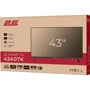 Телевизор 2E 2E-43A07KFW: Класс энергопотребления A+