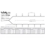 Гирлянда Smart LED Twinkly Pro Strings RGB 250 двойная линия AWG22 IP65 прозрачный: Количество ламп 250