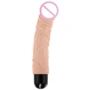 Вибратор Pure Stud Vibrator Flesh, 19x4.3 см