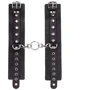Наручники Leather Double Fix Leg Cuffs, Black