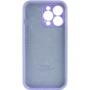 Чехол для iPhone Mobile Case Silicone Case Full Camera Protective Dasheen for iPhone 15 Pro: Цвет фиолетовый