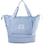 Женская дорожная сумка Valiria Fashion голубая (5DETAA2636-blue): Материал Полиэстер