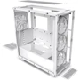 Корпус NZXT H7 v1 2022 Elite Edition All White (CM-H71EW-01): Матеріал передній панелі Скло