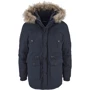Парку Bruno Banani 732624 64 синя зимова з капюшоном і хутром: Фасон Аляска