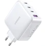 Зарядний пристрій Ugreen Wall Charger USB+3xUSB-C CD226 GaN 100W White (15337): Кабель в комплекті отсутствует