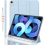 Аксесуар для iPad BeCover Direct Charge Pen з Pencil Mount Light Blue для iPad Air 2020/iPad Air 2022 (708779): Матеріал искусственная кожа