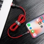 Кабель Baseus USB Cable to Lightning Cafule 2m Red (CALKLF-C09) фото 6