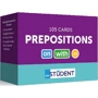 Prepositions. 105 Cards. Картки для вивчення англійської