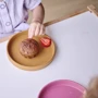 Тарелка MinikOiOi силиконовая BASICS Pinky Pink (101050102): Материал силикон