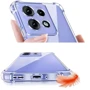 Чохол для телефона BeCover TPU Case Anti-Shock Clear для Motorola Edge 50 (713149): Матеріал термопластичный полиуретан (TPU)