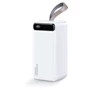 Зовнішній акумулятор Wekome Power Bank 50000mAh Minre Digital Display White (WP-283)