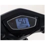 Электроскутер Yadea T6 Blue - 1500W: Особенности Мощные, С рулем, С сиденьем