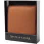 Чоловіче портмоне Smith & Canova коричневе (FUL90013-TAN): Формат гаманця вертикальний