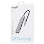 Адаптер Proove Adapter Iron Link USB-C to 2xUSB-C+2xUSB3.0+HDMI Silver (HBIL00222024) фото 6