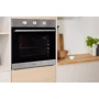 Духовой шкаф электрический Indesit IFW 6230 IX: Размеры 59,5х59,5х55.1 см