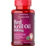 Puritan's Pride Red Krill Oil тисячі mg Масло червоного криля 60 гелевих капсул