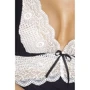 Пеньюар с кружевом Passion CAMILLE CHEMISE black 4XL/5XL