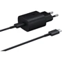 Зарядное устройство Samsung USB-C Wall Charger with Cable USB-C 25W Black (EP-TA800XBEGRU)