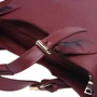 Женская сумка шоппер Ricco Grande бордовая (1L848-burgundy): Тип ручки Со съемным ремнем, Плечевой ремень, С двумя ручками, Короткая ручка