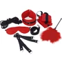 Набір БДСМ Art of Sex - Soft Touch BDSM Set 9 предметів червоний