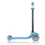 Самокат GLOBBER серії GO UP SPORTY PLUS LIGHTS 5в1 блакитний, колеса з підсвічуванням, 20 / 50кг (642-101): Конструкція рами цільна