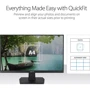 Монитор ASUS VA27EHF (90LM0550-B04170): Угол обзора, гор / верт 178°/178°