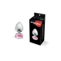 Анальная пробка с кристаллом MAI Attraction Toys №74 L