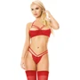 Комплект белья SoftLine Kristi, S/M (red)