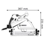 Дисковая пила Bosch GKT 55 GCE (0601675000): Мощность, Вт 1400