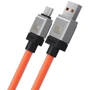 Кабель Baseus USB Cable to USB-C CoolPlay Series Fast Charging 100W 2m Orange (CAKW000707): Тип USB Cable - USB-C